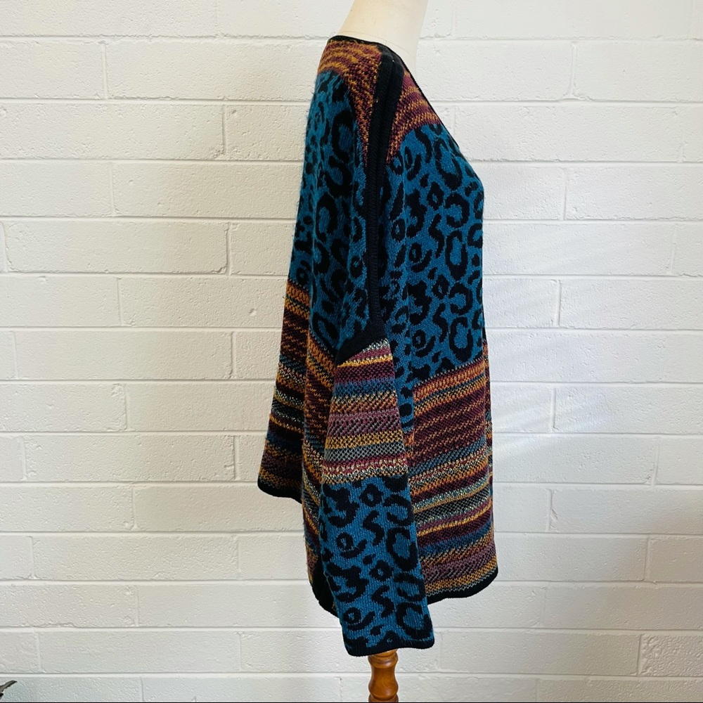 Leon & Harper. Wool Blend Slouchy Cardigan. 16-18 - Picture 7 of 12
